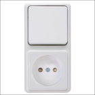 KOPP 109102007 COMBINATIE 1V ZA ARCT WIT STD