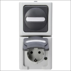 KOPP 130856009 COMBINATIE 1V RA VERT GS BLUE