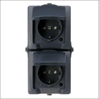 KOPP 136915009 WCD 2V RA DEKS IP44 VERT ANT