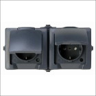 KOPP 137055001 WCD 2V RA DEKS IP44 HOR GS BED