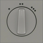 KOPP 375447000 AFDEK 3ST SCHAKELAAR STAAL