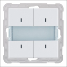 PEHA KNX BUSTASTER 4 FACH KNX BUS DRUKKNOP 4VOUDIG NOVA
