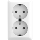 ABB BUSCH 202 EAPBJ524 WCD RA KV DUBBEL OPB BAP AWT