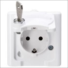 KOPP 103556000 WCD 1V RA IP44 SLOT 16 WT BLUE