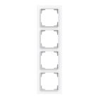 ABB BuschJaeger Art Linear Afdekraam 172444G Verkeerswit glanzend