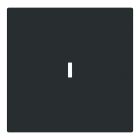 ABB BuschJaeger Art Linear Bedieningswip 1789 N45M Zwart mat