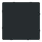 ABB BuschJaeger Art Linear Blindplaat 174245M Zwart mat