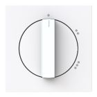 ABB BuschJaeger Art Linear Draaiknop 2542 DR0244G Verkeerswit glanzend