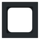 ABB BuschJaeger Art linear Tussenraam 17461045M Zwart mat