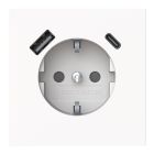 ABB BuschJaeger Art linear Wandcontactdoos 20 EUCB2USBAC44M Verkeerswit mat