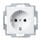 ABB BuschJaeger Balance SI Wandcontactdoos inbouw 20 EUCR914 Alpinwit