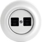 ABB BuschJaeger Decento Datacontactdoos 1800 J64 Verkeerswit