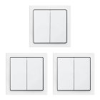 ABB BuschJaeger Friends of Hue Lichtschakelaar 671603 UJ84 Verkeerswit glanzend