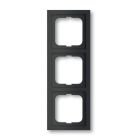 ABB BuschJaeger Future Linear Afdekraam 1723885K Zwart mat