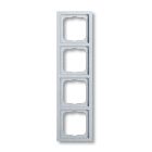 ABB BuschJaeger Future Linear Afdekraam 1724183K Aluzilver