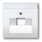 ABB BuschJaeger FutureSolo Centraalplaat IAEUAE 180384 Verkeerswit glanzend