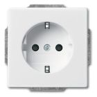 ABB BuschJaeger FutureSolo Wandcontactdoos 20 EUCR84503 Verkeerswit glanzend