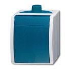 ABB BuschJaeger Ocean IP44 Schakelaar 26017 W53503 Blauwgroen