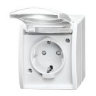 ABB BuschJaeger Ocean IP44 Wandcontactdoos 20 EBW54