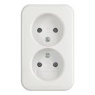 ABB BuschJaeger Opbouw Wandcontactdoos 2TKA00003928 Alpinwit