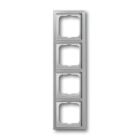 ABB BuschJaeger Pure Stainless Steel Afdekraam 1724866K RVS