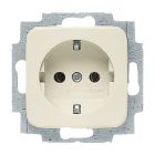 ABB BuschJaeger Standaard SI Wandcontactdoos 20 EUC212503 Crème