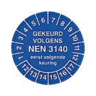 ProInstall Accessoires Keurzegel NEN STICKER BL