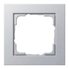 Gira E2 Afdekraam 021125 Aluminium