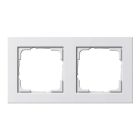 Gira E2 Afdekraam 021222 Alpinwit mat