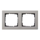 Gira E2 Afdekraam 021233 Edelstaal