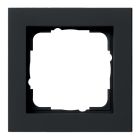 Gira E2 Afdekraam 021109 Zwart mat