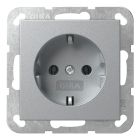 Gira E2 Wandcontactdoos 446626 Aluminium