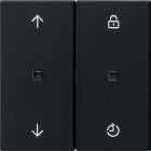 Gira eNet Bedieningstoets 5492005 Zwart mat