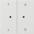 Gira eNet Bedieningstoets 5492112 Alpinwit