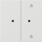 Gira eNet Bedieningstoets 5493112 Alpinwit