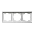 Gira F100 Afdekraam 0213112 Alpinwit