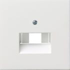 Gira F100 Centraalplaat IAEUAE 0270112 Alpinwit