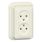 Gira Opbouw Wandcontactdoos 479110 Crème