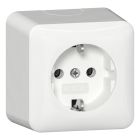 Gira Opbouw Wandcontactdoos 444014 Alpinwit