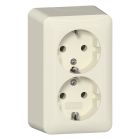 Gira Opbouw Wandcontactdoos 478012 Crème