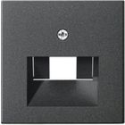 Gira Systeem 55 Centraalplaat IAEUAE 027028 Antraciet