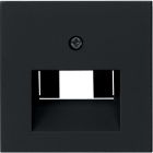 Gira Systeem 55 Centraalplaat IAEUAE 0270005 Zwart mat