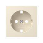 Gira Systeem 55 Centraalplaat stopcontact 492001 Crème