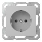 Gira Systeem 55 Wandcontactdoos 4466015 Grijs mat