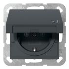 Gira Systeem 55 Wandcontactdoos 445428 Antraciet