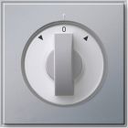 Gira Tx44 Draaiknop 066665 Aluminium