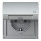 Gira Tx44 Wandcontactdoos 445465 Aluminium