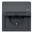 Gira Tx44 Wandcontactdoos 445467 Antraciet