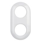 Hager Berker 1930 Afdekraam 138129 Alpinwit