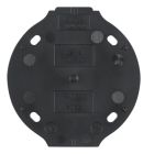 Hager Berker 1930 Bodemplaat 133111 Zwart